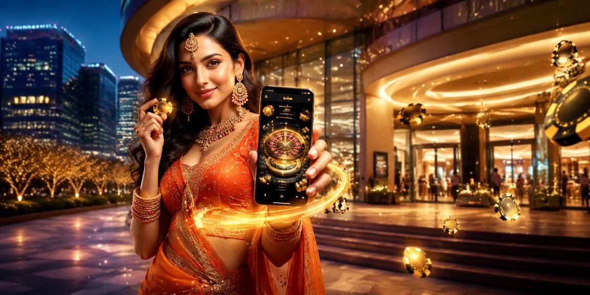 Explore casino games via mobile app style interface on Indian device